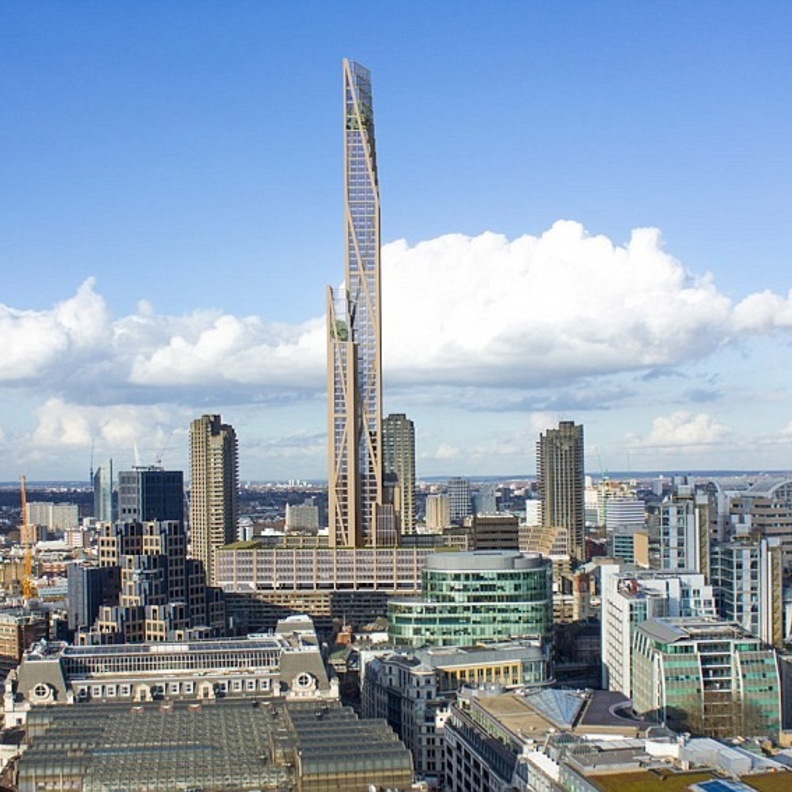 اطول ناطحة سحاب خشبية