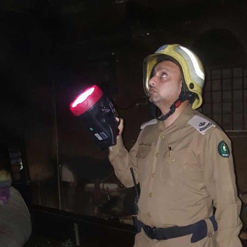 مصرع مواطنة سعودية جراء حريق منزلها