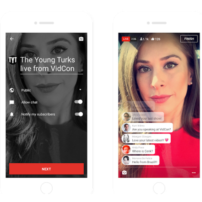 البث المباشر للفيديو من يوتيوب !