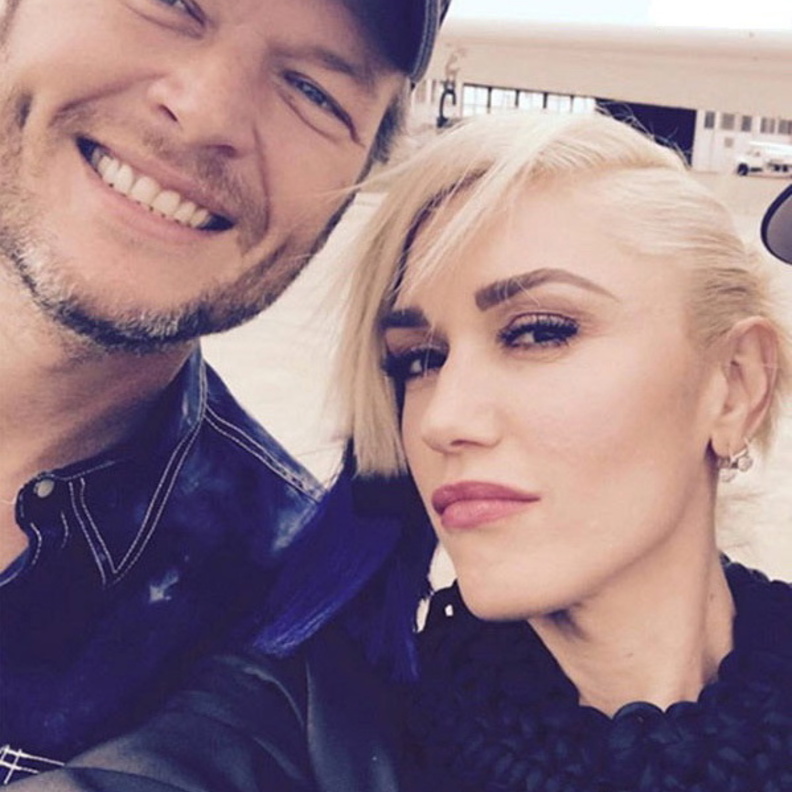 جوين ستيفاني وبليك شيلتون 