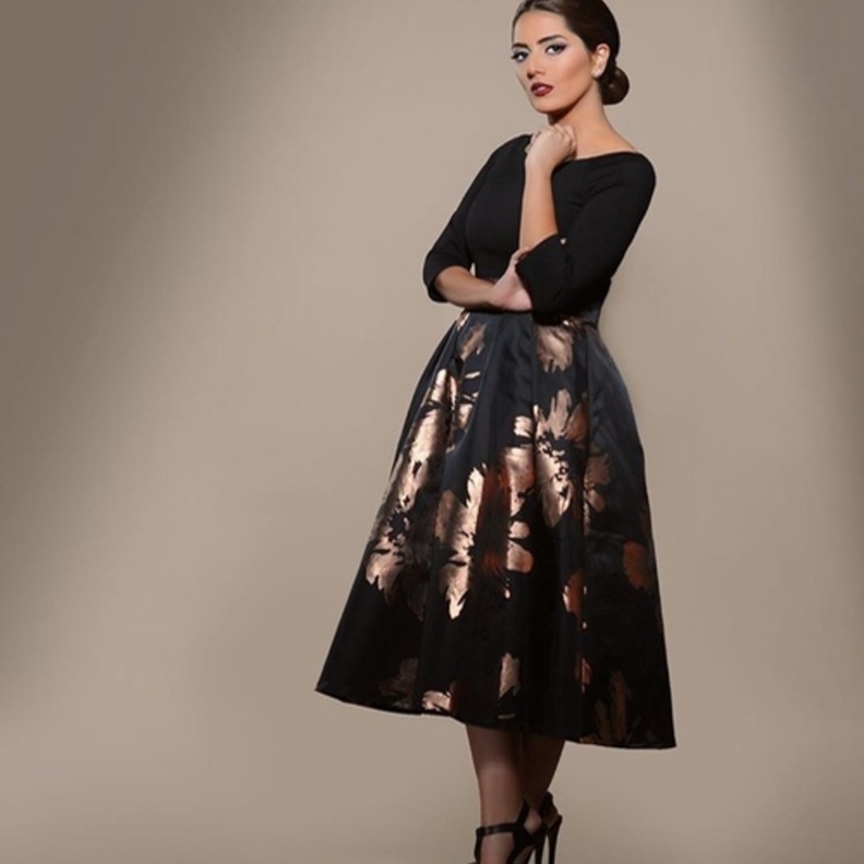 فستان انيق من اختيارات هيا 