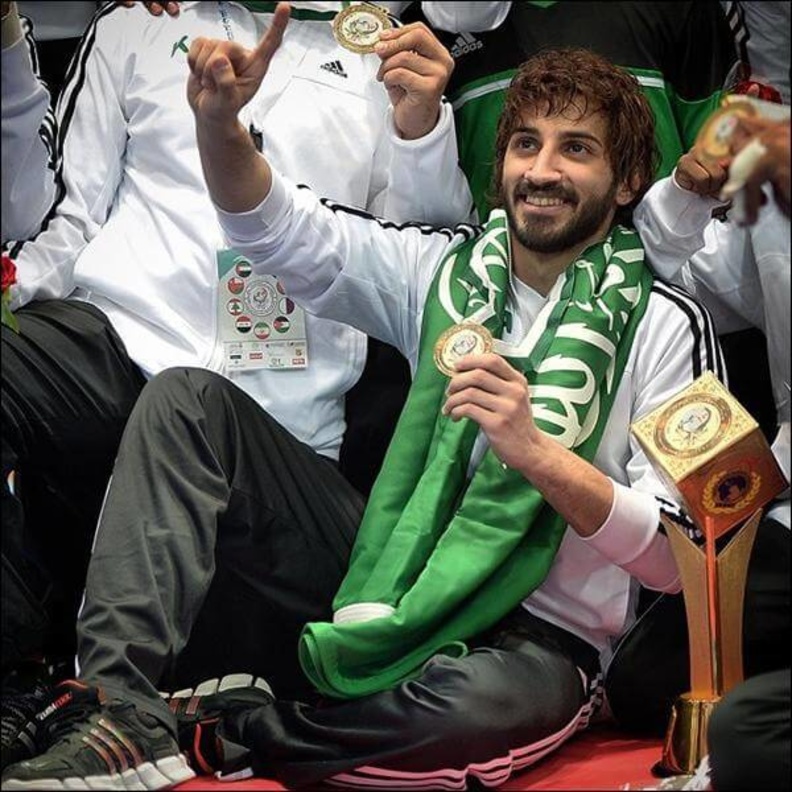 بطل العالم في الكاراتيه
