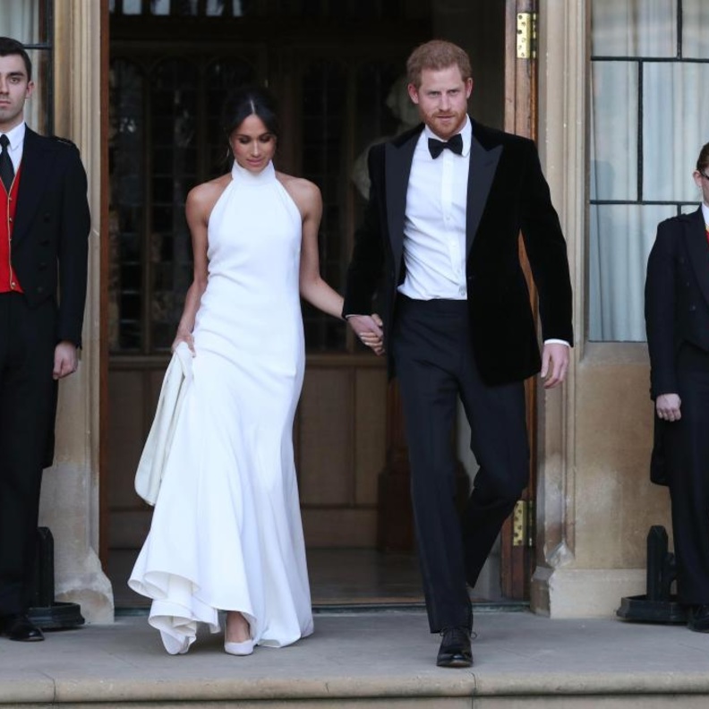 حفل الاستقبال الملكي كان مزيجا من الثقافتين الأمريكية والبريطانية