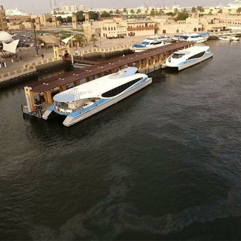  طرق دبي تدشن خدمة النقل البحري عبر الـ "فيري" بين إمارتي دبي والشارقة 