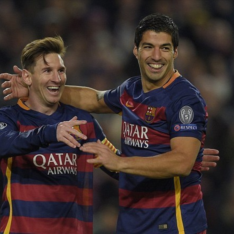 ميسي وسواريز