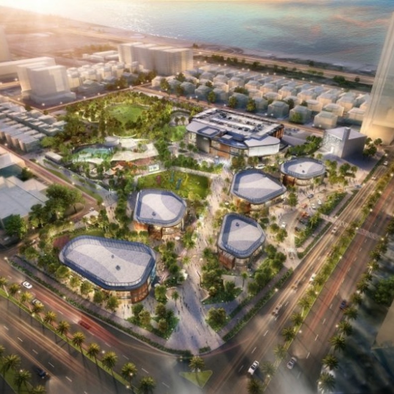 حديقة الشيخة فاطمة .. أول حديقة حضرية مفتوحة في أبوظبي