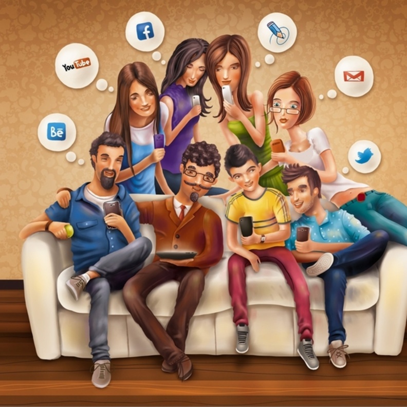 المواقع الاجتماعية سبب زيادة اشتراك الانترنت 