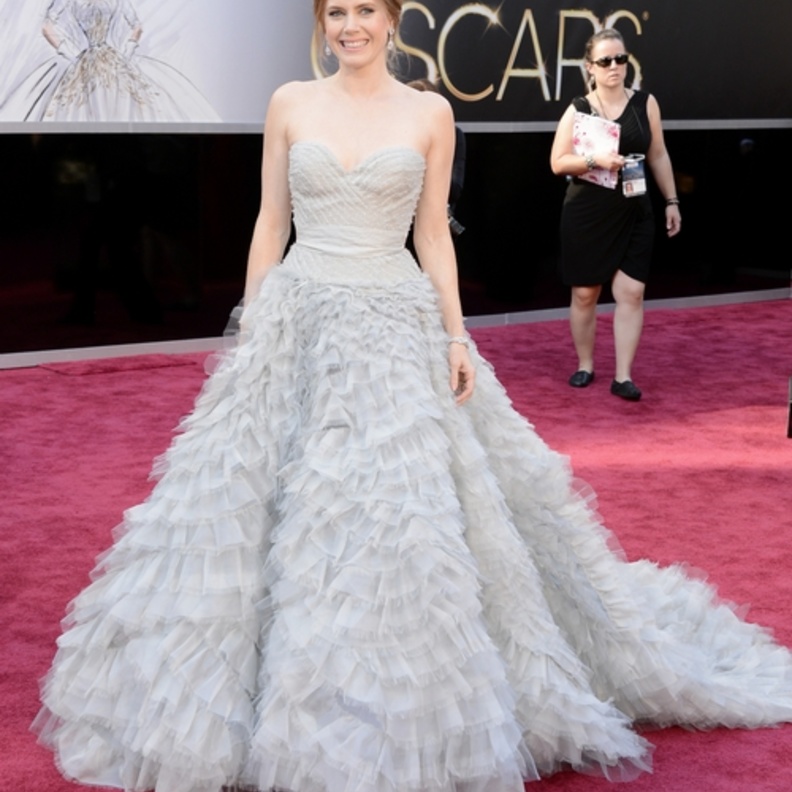 Amy Adams in Oscar de la Renta