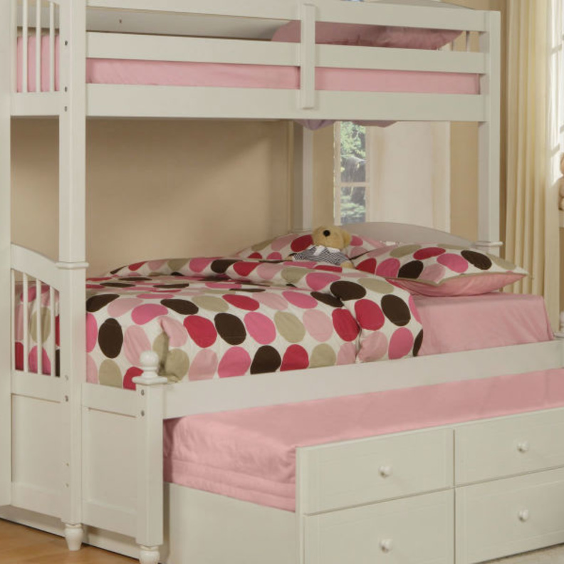 من السرائر المتعددة التي تصلح للاطفال والمربية في غرفة ضيقة