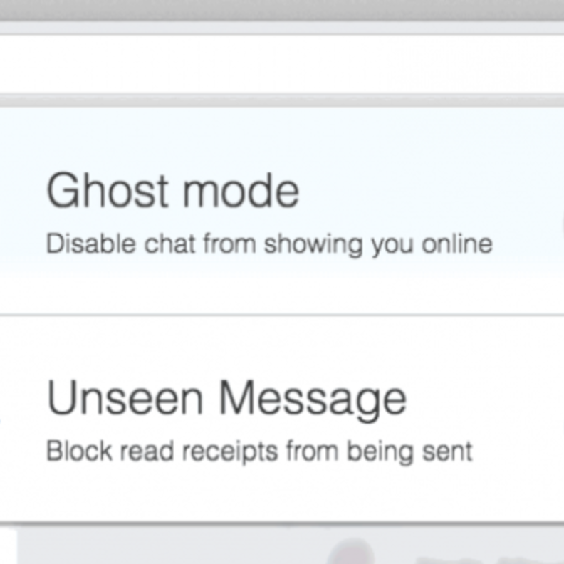 خدمة Ghost for Chat لاخفاء آخر ظهور لك على فيسبوك ماسنجر