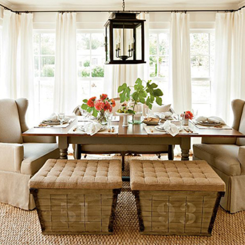 الأناقة والراحة في الديكورات المنزلية ذات الطابع الريفي