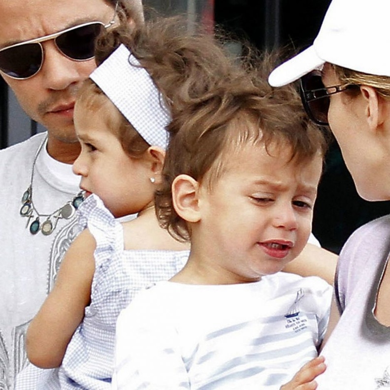 مارك مع اطفاله