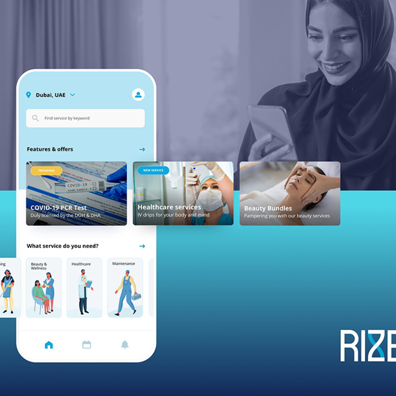 رزق RIZEK يقدم فحوصات كورونا (PCR) إلى المنازل في الإمارات