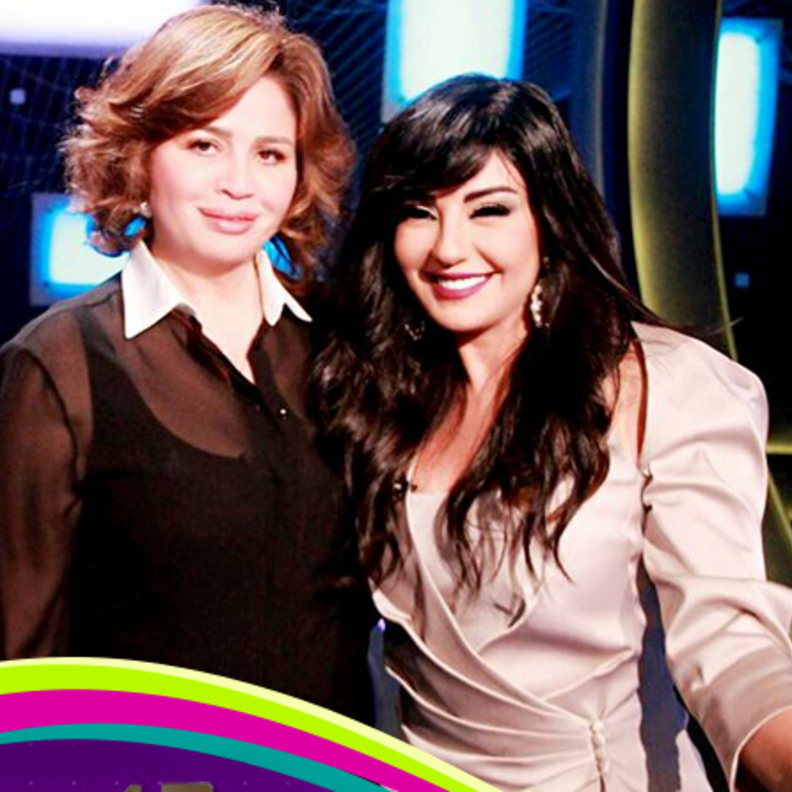 الهام خلال اطلالتها في برنامج مية سؤال وسؤال