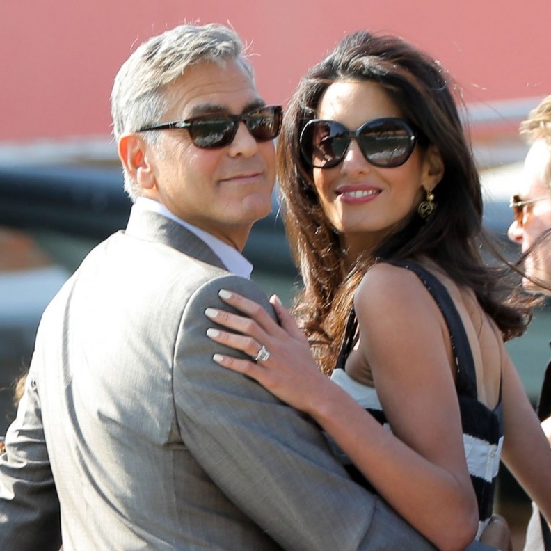 خوف جورج على زوجته من القضايا السياسيه