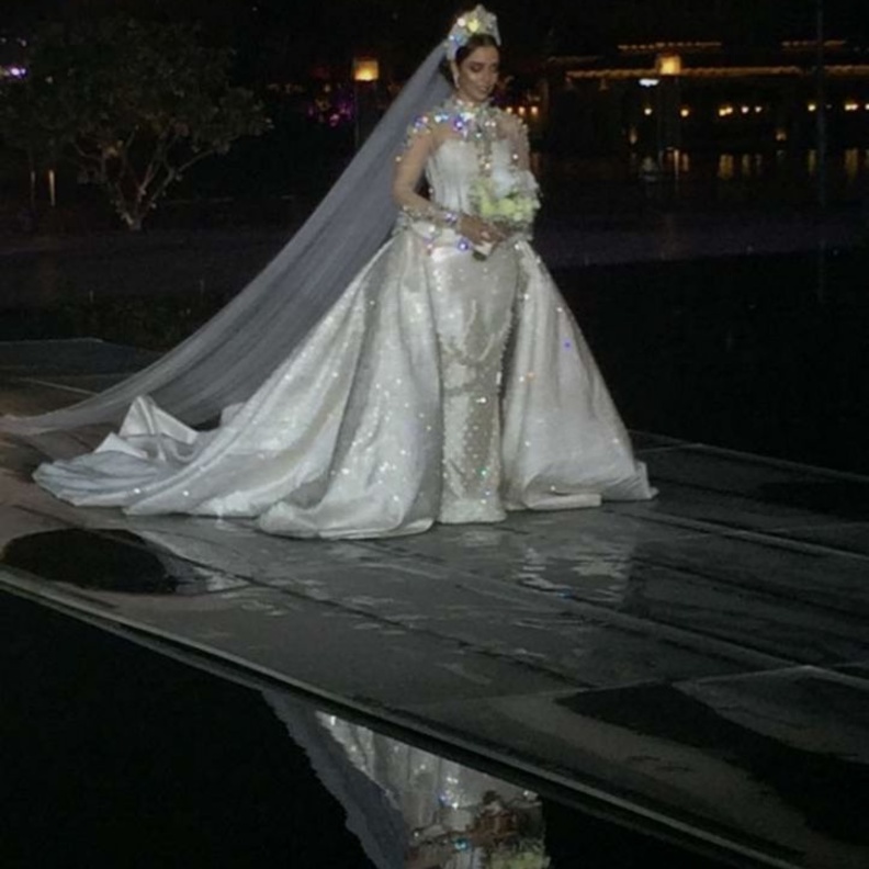 فستان زفاف بلقيس فتحي