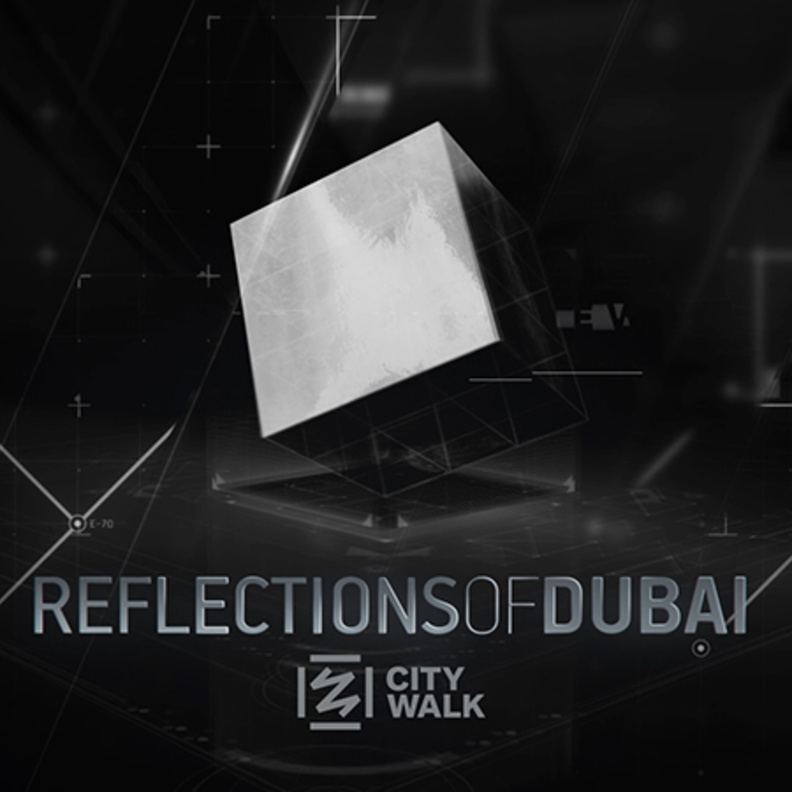 انعكاسات دبي .. عرض ضوئي تفاعلي ليلة رأس السنة في سيتي ووك