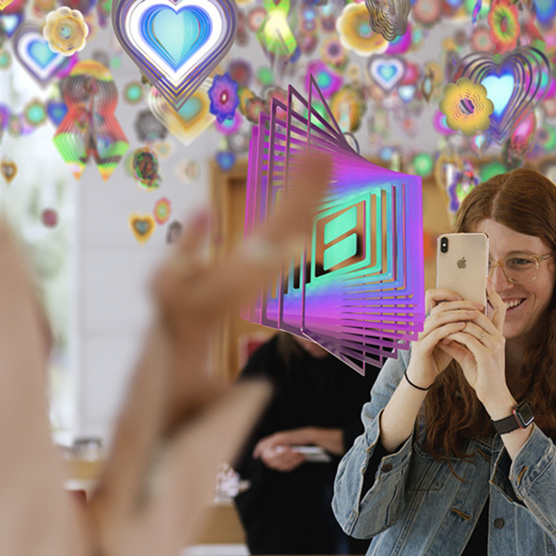 Apple تقدم جلسات [AR]T، من برنامج Today at Apple عن الواقع المعزز