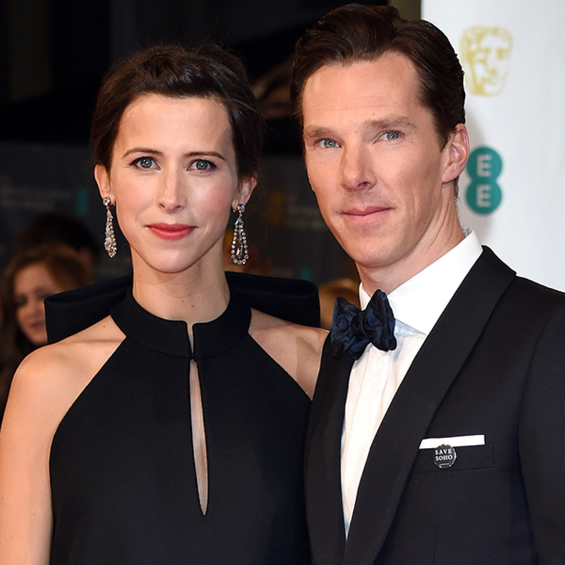 زواج بيندكت كمبرباتش وصوفي هنتر في جزيرة وايت