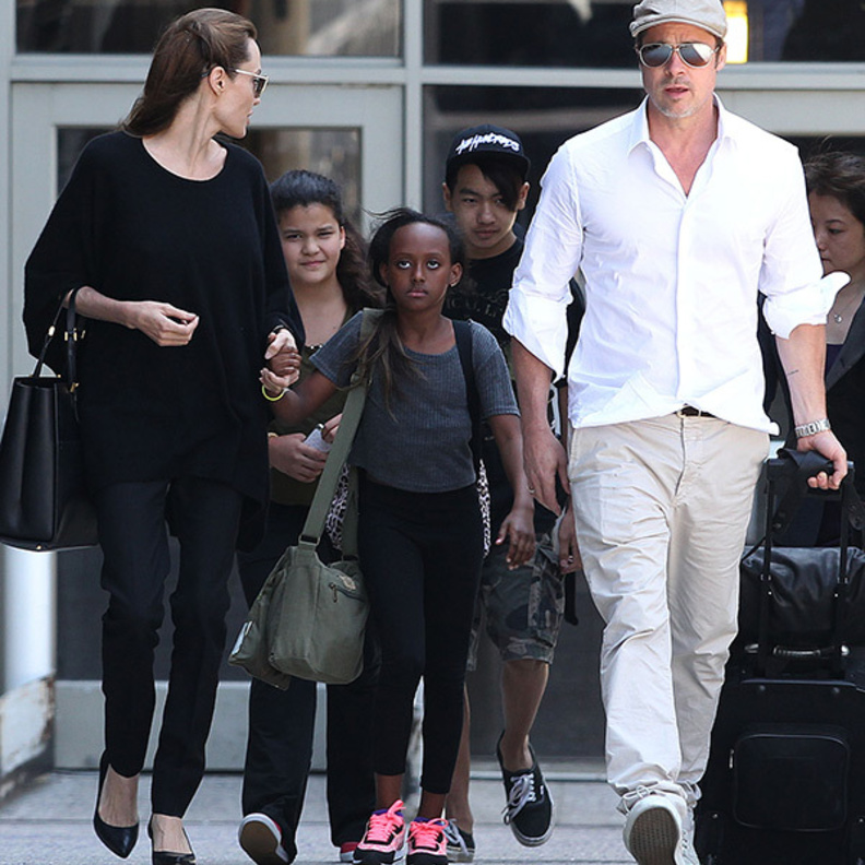 أنجلينا جولي وبراد بيت