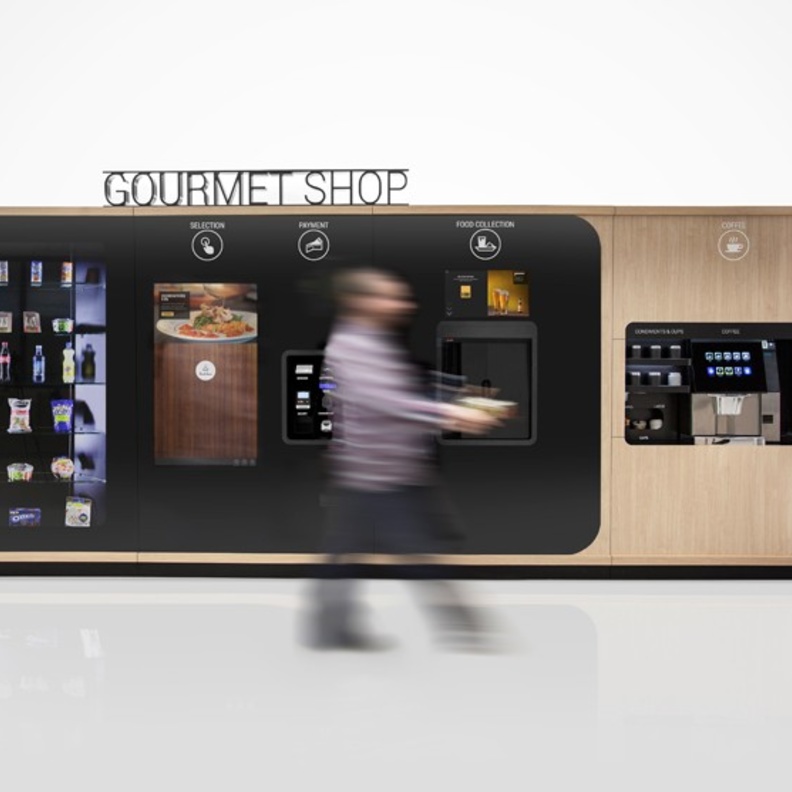 Button Gourmet .. مقهى فاخر ذاتي الخدمة!