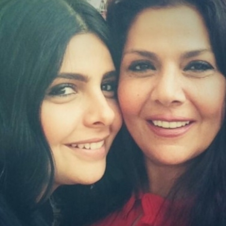 صباح الجزائري وابنتها رشا