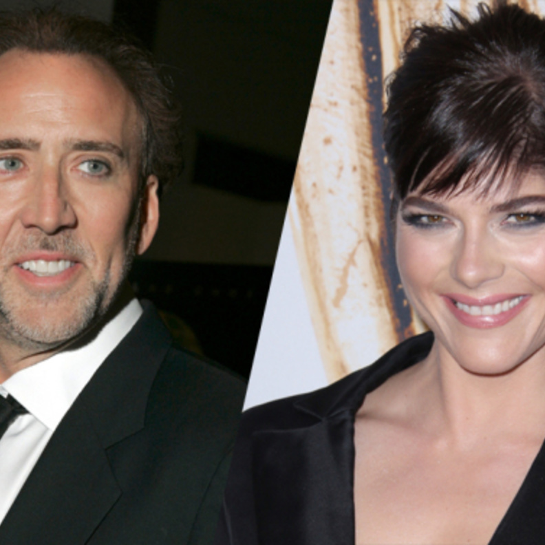 نيكولاس كيدج و سلمى بلير