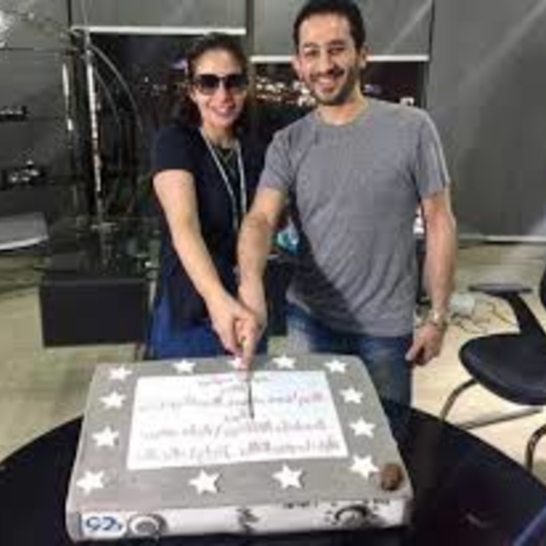 أحمد حلمي ومنى زكى