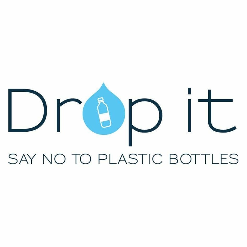 شعار حملة "اتركها" لتقليل استخدام القوارير البلاستيكية