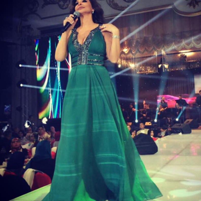 من حفلة ميريام فارس في مصر