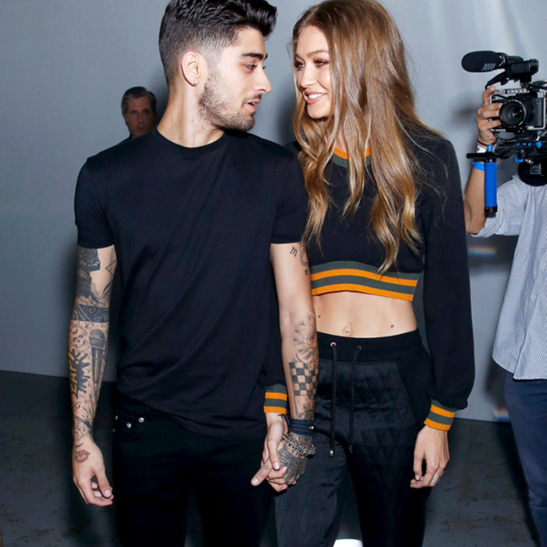 زين مالك وجيجي حديد