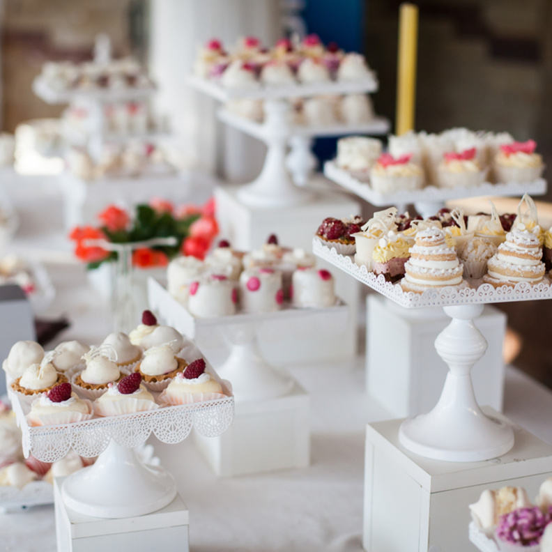 ضيافة مختلفة في بوفيه الاستقبال