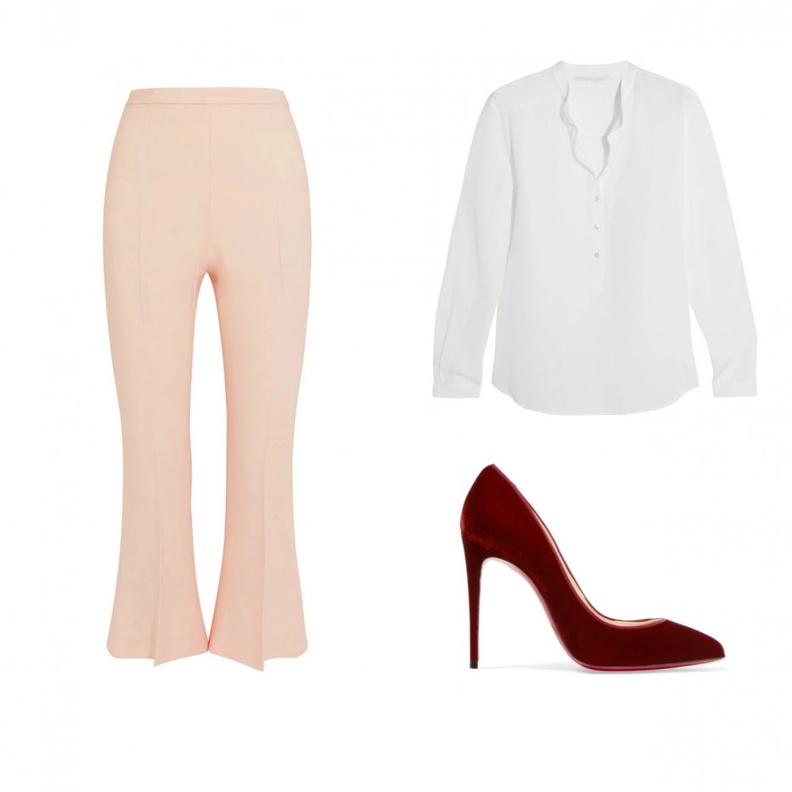 اطلالة راقية بالبنطلون القصير اعتمديها للزيارات المسائية