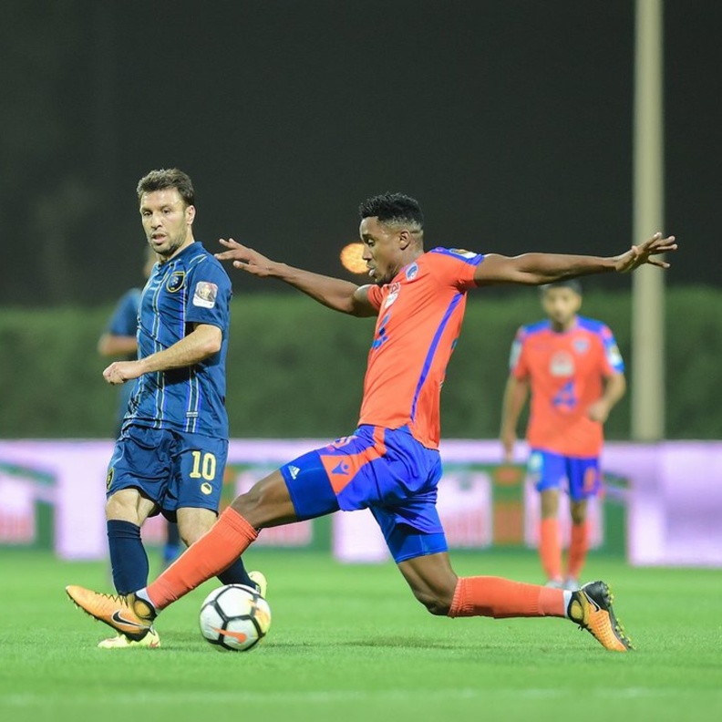 فاز الفيحاء على التعاون بهدف نظيف