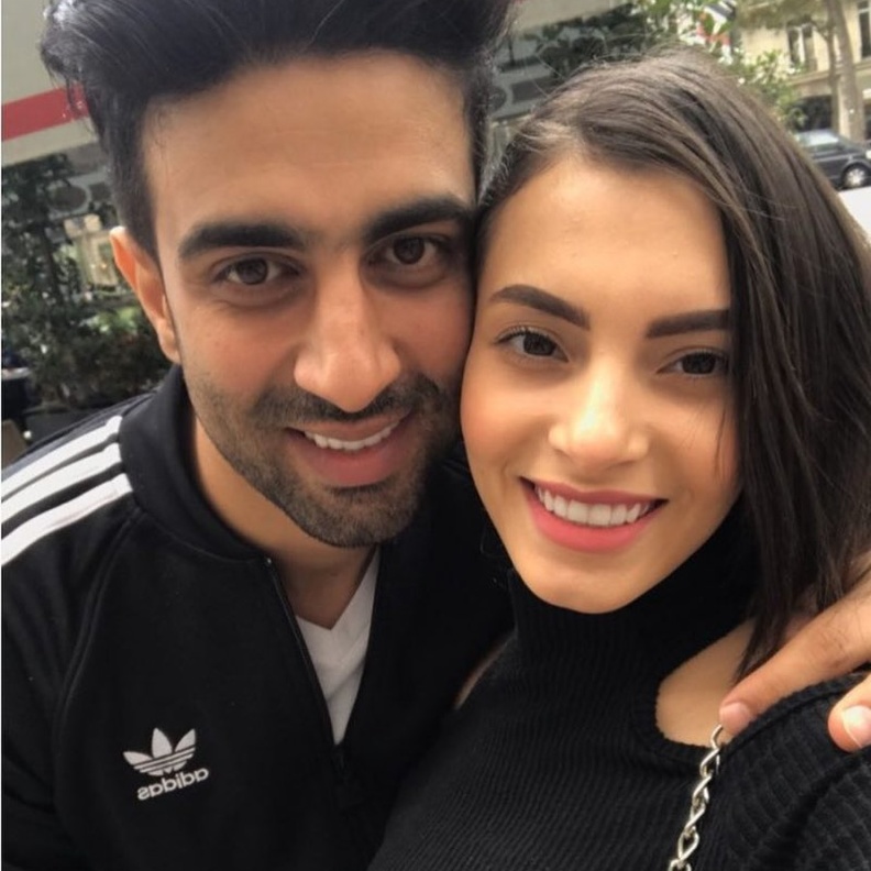 كارمن سليمان وزوجها