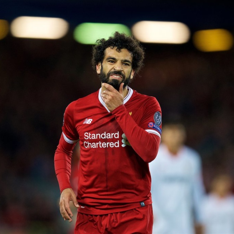 ليفربول مسيطرا بعد أن تجاوز الهدف المفاجئ لوسام بن يدر وأنهى الشوط الأول متقدما 2-1