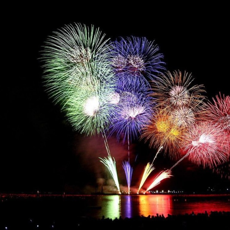 فعاليات احتفالات الألعاب النارية