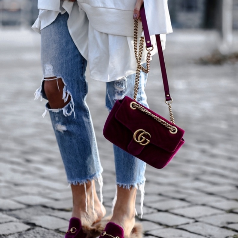 اجمل مجموعة من حقائب اليد للبنات باللون النبيتي