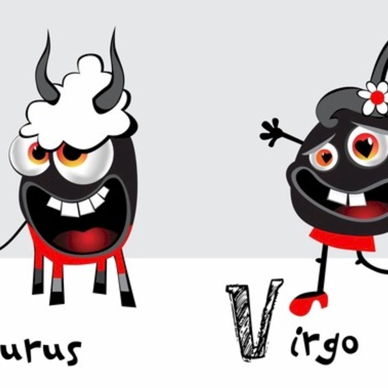 ينتمي كل من برج العذراء والثور الى فئة الابراج الترابية.