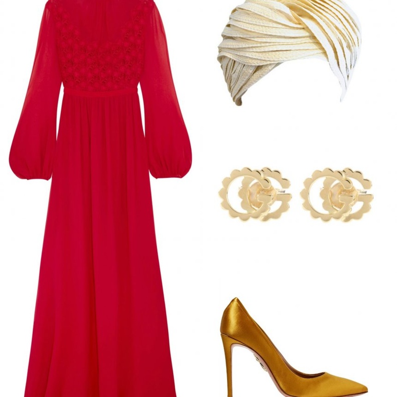 أسلوب ملفت وأنيق بفستان راقي بلمسات عصرية