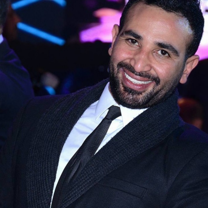 احمد سعد وسمية الخشاب