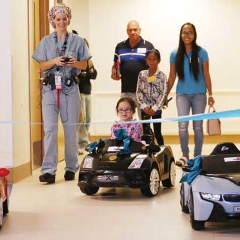 محاولات لتحسين حالات الأطفال المعنوية قبل العملية الجراحية