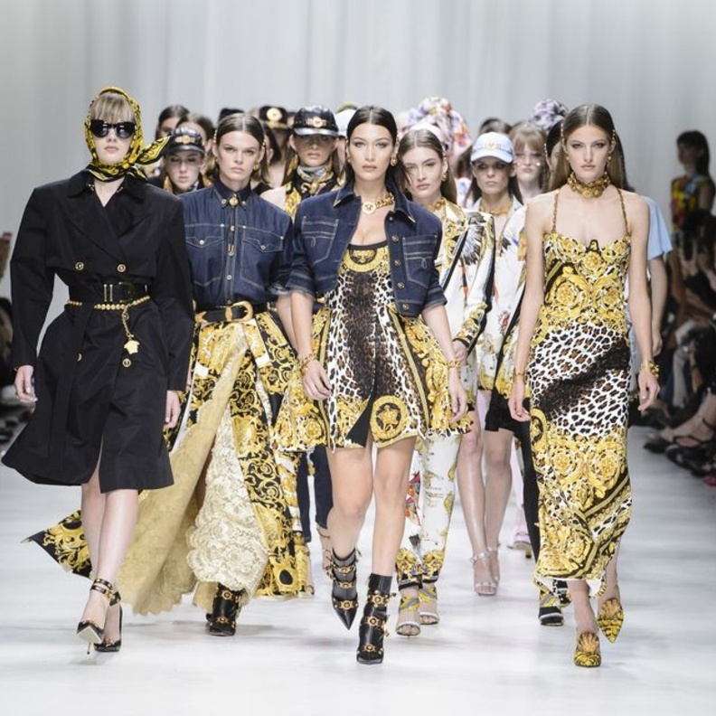 من عرض فرساتشي لربيع وصيف 2018