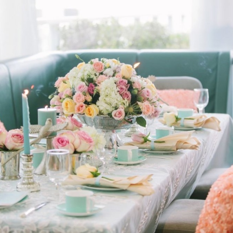 تعدد الألوان المميز في ديكور الوان الباستيل