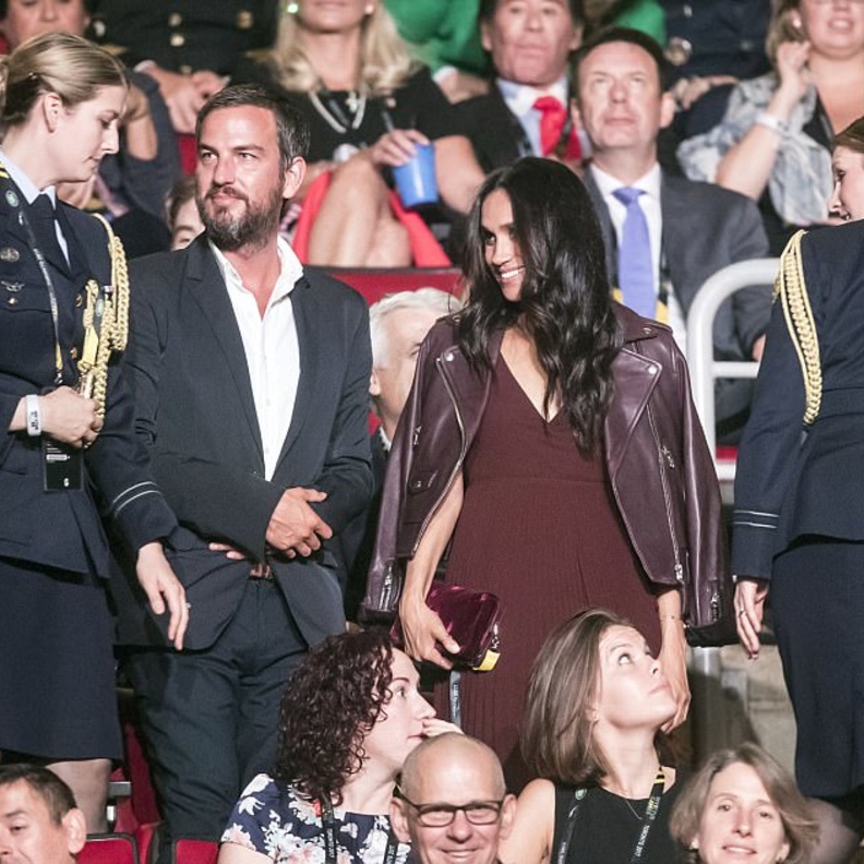 ميغان ماركل ارتدت اللون البني خلال فعاليات ألعاب إنفيكتوس في تورنتو