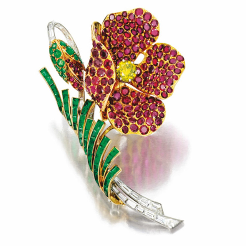 طقم الزمرد من فان كليف أند أربلز