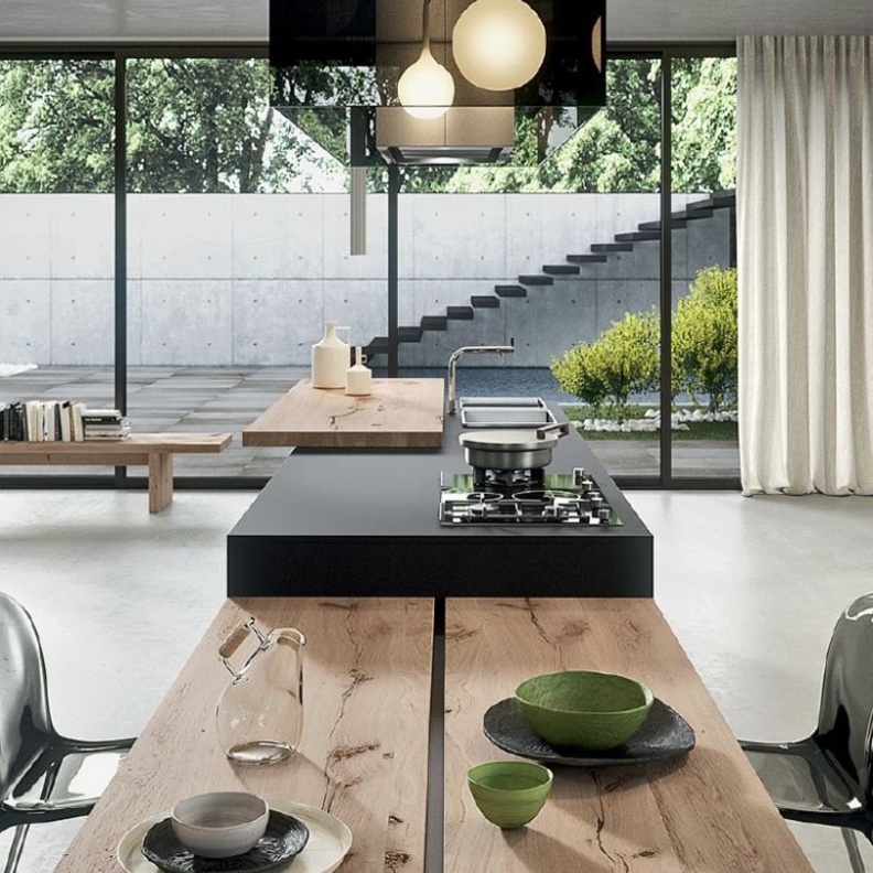 تصميم مطبخ رائع ببساطته 