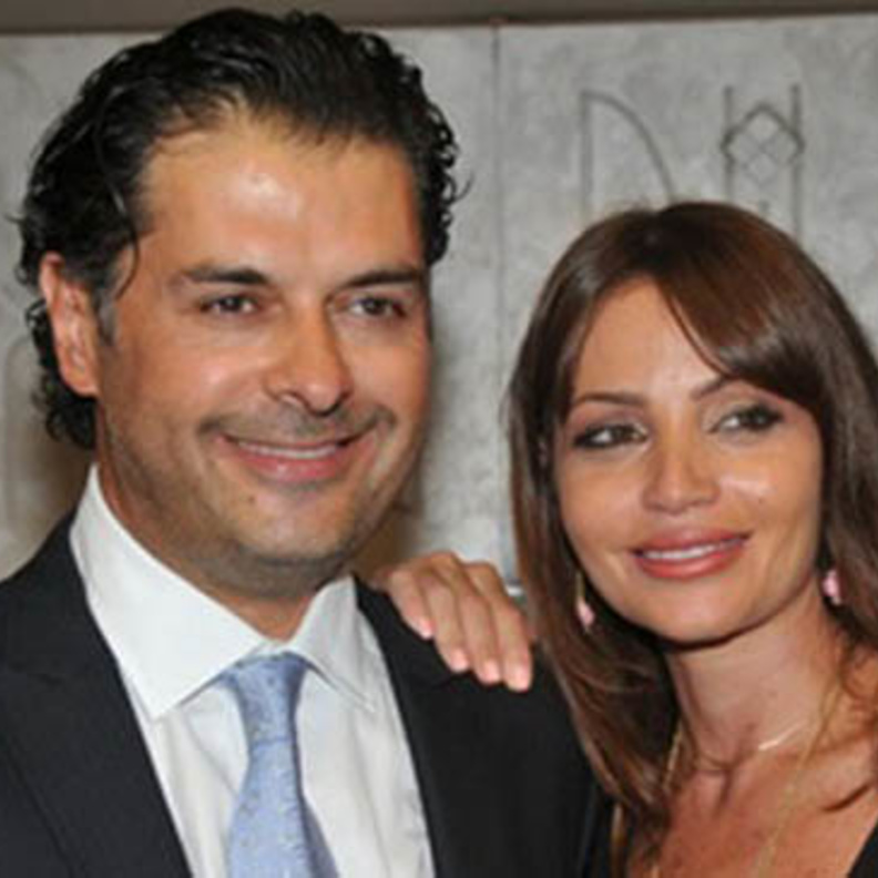 راغب علامة وزوجته