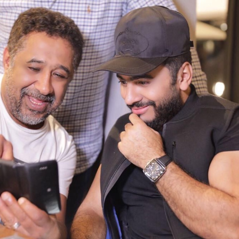 تامر حسني والشاب خالد