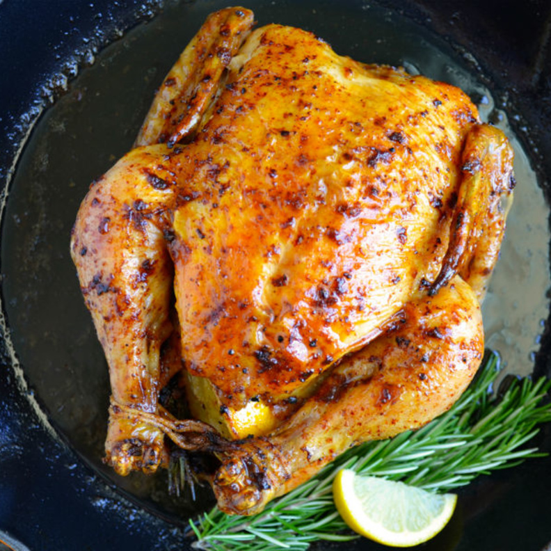 طريقة عمل دجاج بالفرن 